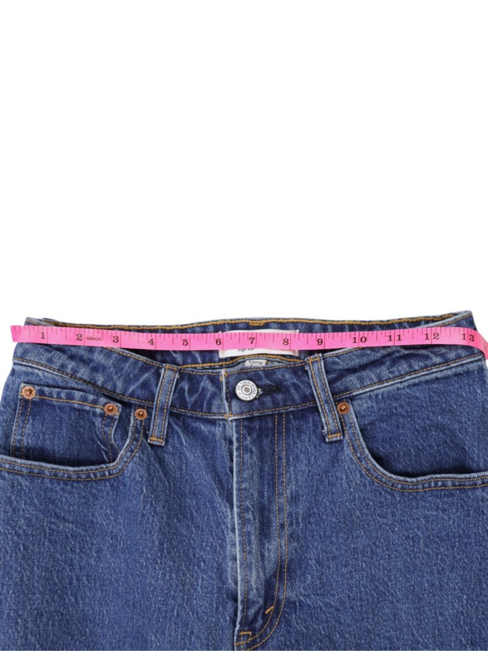 Abercrombie Curve Love '90s Relaxed High Rise Jeans 26 Long Medium Wash - Picture 4 of 8
